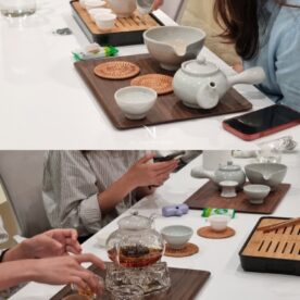 [티(Tea)특강](주)와이어트 직원 대상 다도 클래스 진행_지선화 강사