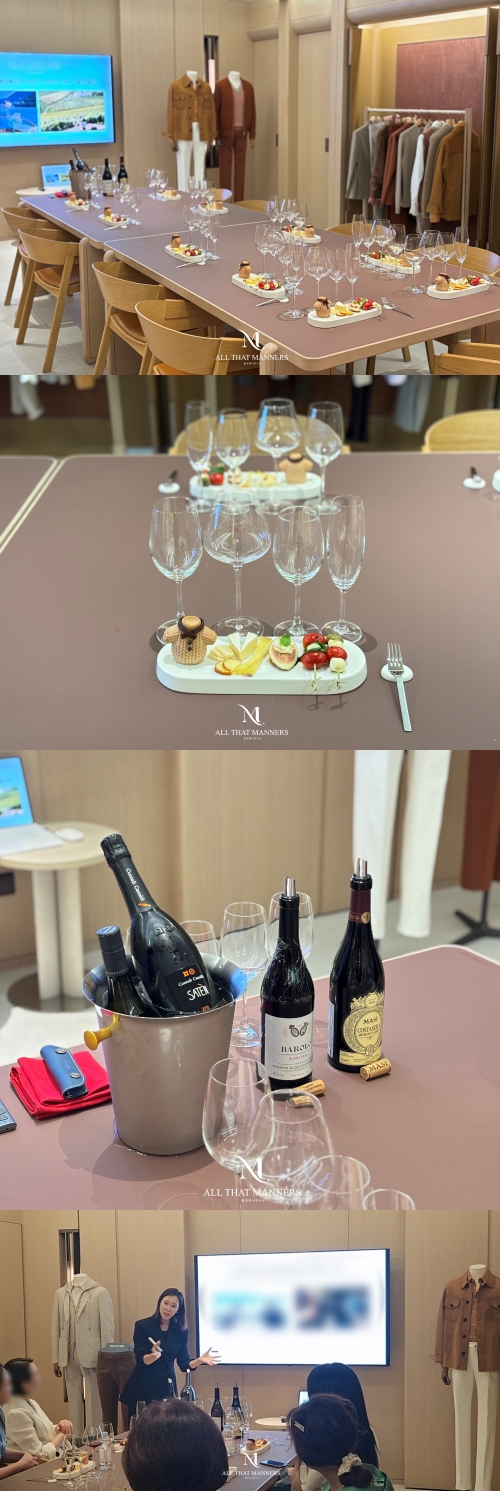 [와인강의]삼성물산 슬로웨어 VIP 고객 대상 와인 강의_최주리 대표